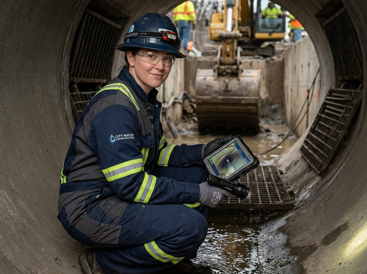 Sewer Line Inspection & Replacement in Bertram
